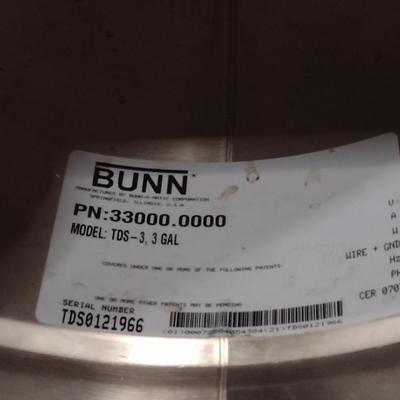 Pair of Bunn Stainless Tea/Beverage Urns- 3 Gallon Capacity