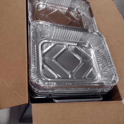 Assorted Kitchen Ware- Coffee Pot, Electric Kettle, Aluminum Buffet Pans, etc.