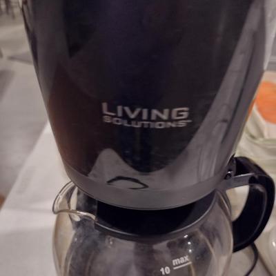 Assorted Kitchen Ware- Coffee Pot, Electric Kettle, Aluminum Buffet Pans, etc.