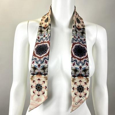 237 DIOR 'Kalei Dior Scope' Silk Bandana/Scarf