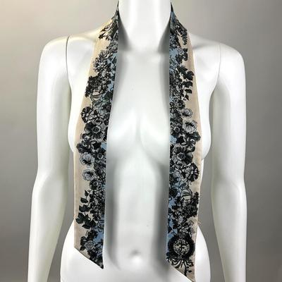 239 FENDI Floral Silk Bandana/Scarf
