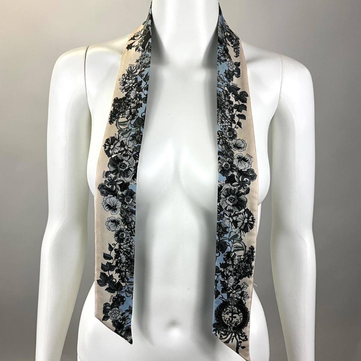Bandana Scarf in Flowers of the Nile main image 1