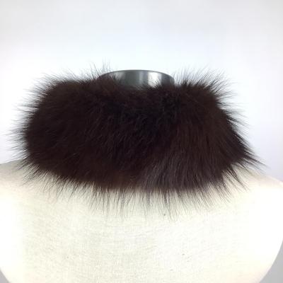 243 Fur Pom-Pom Scarf