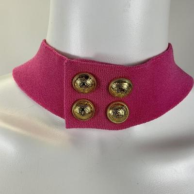 244 BALMAIN Pink Crop Top Size 42