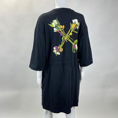 246 OFF-WHITE Flock Arrows Dress Size 44