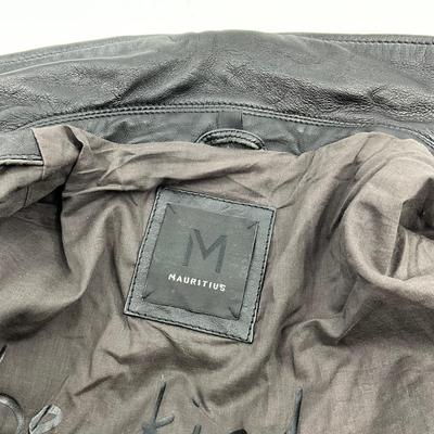 249 MAURITIUS Christy Leather Jacket Size XXL