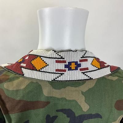 252 Bitter Grace Maillot Camo Snap Button Jacket Size Small