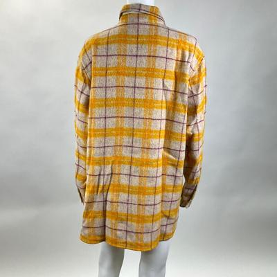 266 ISABEL MARANT x ÉTOILE Yellow Plaid Flannel Size 44