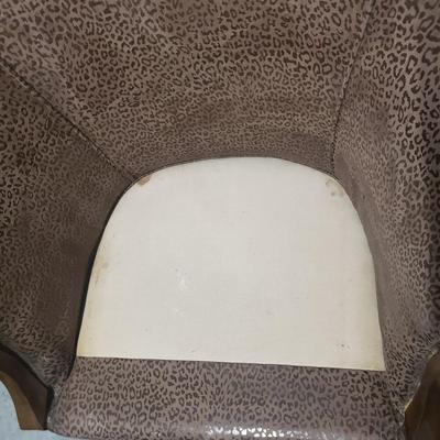 Pair of Vintage Baker Barrel Chairs (1018BR-KD)