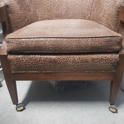 Pair of Vintage Baker Barrel Chairs (1018BR-KD)