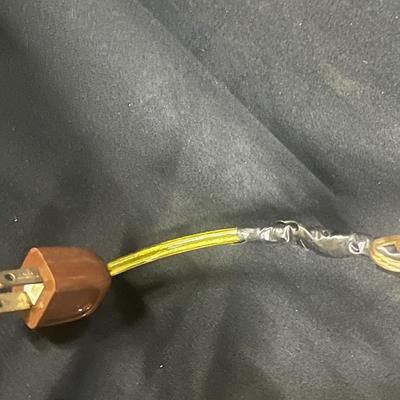 Metal & Etched Glass Hanging Light (1020FR-MG)