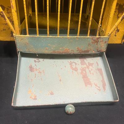 Vintage Metal Birdcage (1020FR-MG)