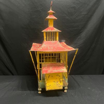 Vintage Metal Birdcage (1020FR-MG)