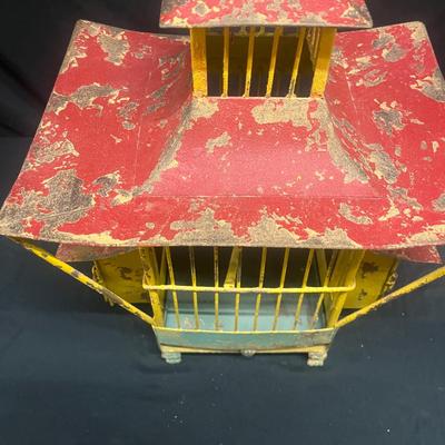 Vintage Metal Birdcage (1020FR-MG)