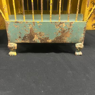 Vintage Metal Birdcage (1020FR-MG)
