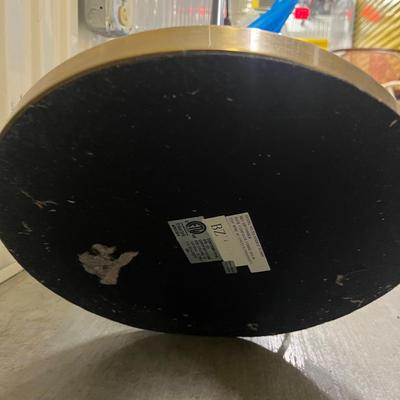 Pair of Black Metal Adjustable Floor Lamps (1018CR-MG)