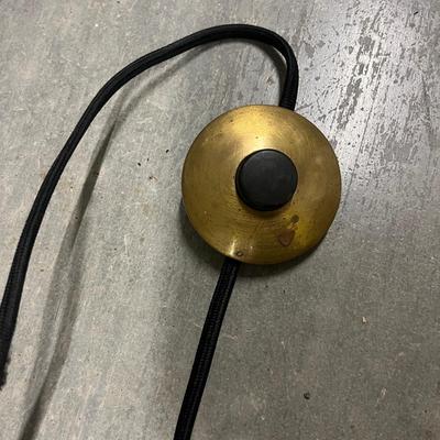 Pair of Black Metal Adjustable Floor Lamps (1018CR-MG)