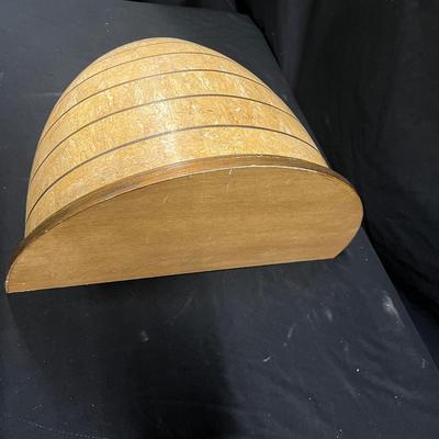 Pair of Veneered & Inlaid Wall Mount Shelves (1018CR-MG)