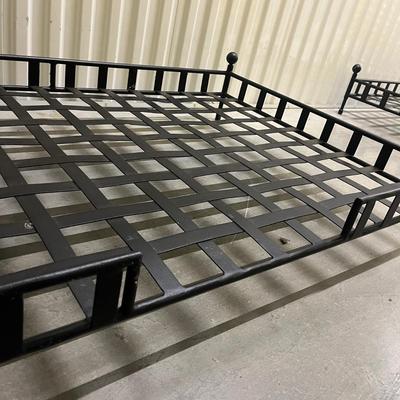 Two Amalfi Iron Dog Beds With Matching Cushion & More (1020CR-MG)