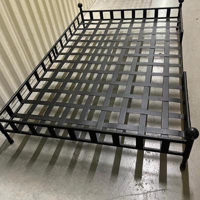 Two Amalfi Iron Dog Beds With Matching Cushion & More (1020CR-MG)