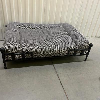 Two Amalfi Iron Dog Beds With Matching Cushion & More (1020CR-MG)