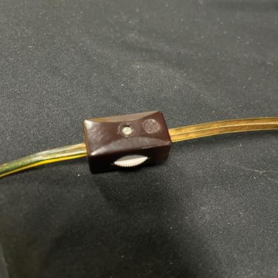 Painted Ceramic Table Lamp (1020CR-MG)