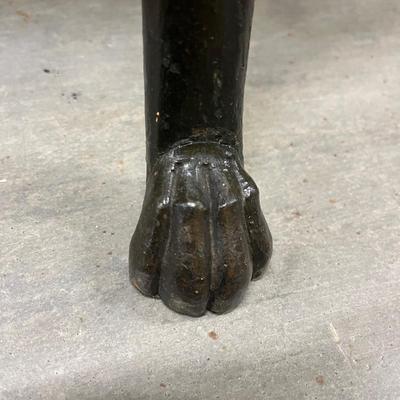 Antique Federal Wooden & Stone Plant Stand (1020CL-MG)