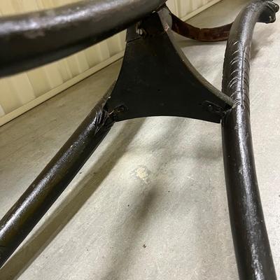 Antique Federal Wooden & Stone Plant Stand (1020CL-MG)