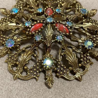 Emmons Art Deco pendant on chain