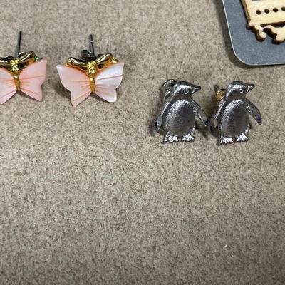 Fun animal earrings
