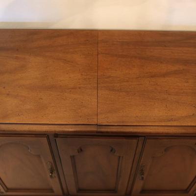 HICKORY Solid Walnut Slide Top Server Buffet