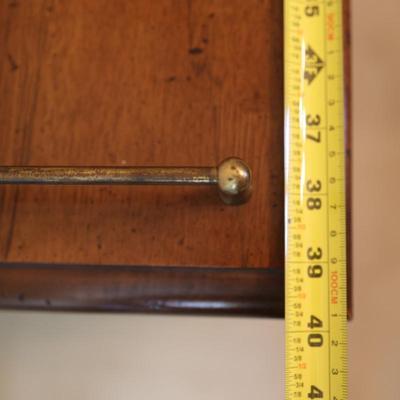 HICKORY Solid Walnut Slide Top Server Buffet