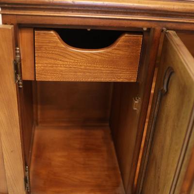 HICKORY Solid Walnut Slide Top Server Buffet