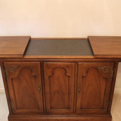 HICKORY Solid Walnut Slide Top Server Buffet