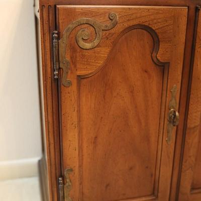 HICKORY Solid Walnut Slide Top Server Buffet