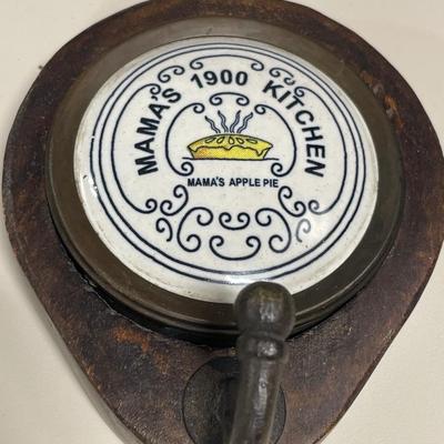 Mama’s Kitchen hook with Budapest spoon rest & Hungary spoon
