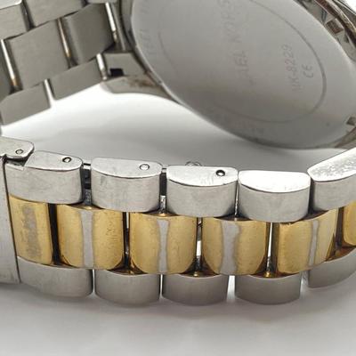 LOT 28: Michael Kors Two Tone Watch - MK 8229