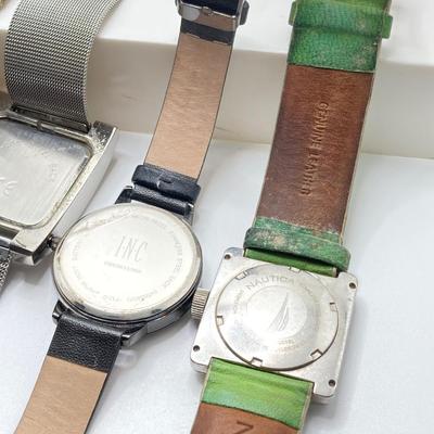 LOT 29: Collection of Watches - Guess, Fossil, Nautica, INC and More