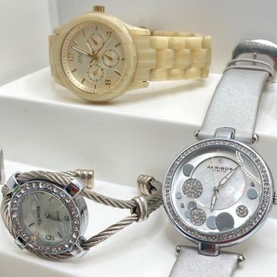 LOT 29: Collection of Watches - Guess, Fossil, Nautica, INC and More
