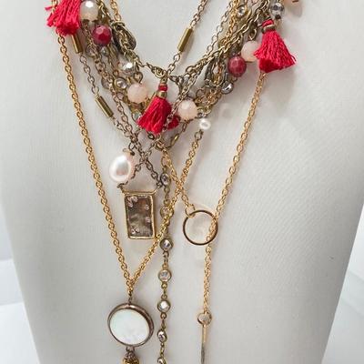 LOT 34: Collection of Necklaces and Bracelets - Alex and Ani, Axelle and More