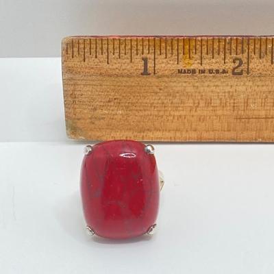 LOT 38: Sterling Ring Collection - Onyx, Hand Crafted and Faux Stone (Sizes 5.5 to 9)