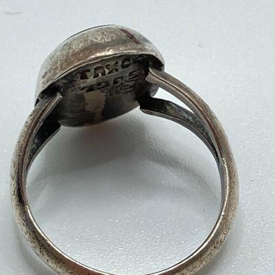 LOT 38: Sterling Ring Collection - Onyx, Hand Crafted and Faux Stone (Sizes 5.5 to 9)