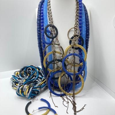 LOT 43: Chunky Funky Fashion Jewelry Collection