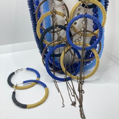 LOT 43: Chunky Funky Fashion Jewelry Collection
