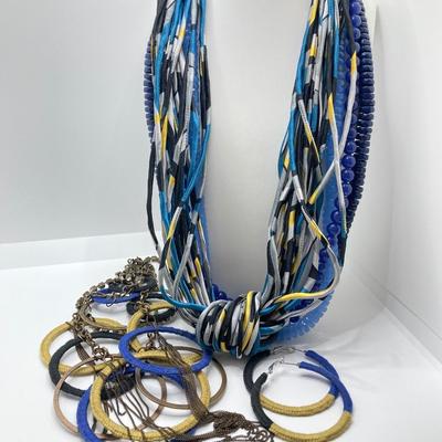 LOT 43: Chunky Funky Fashion Jewelry Collection