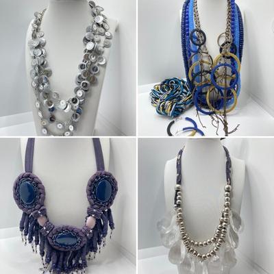 LOT 43: Chunky Funky Fashion Jewelry Collection
