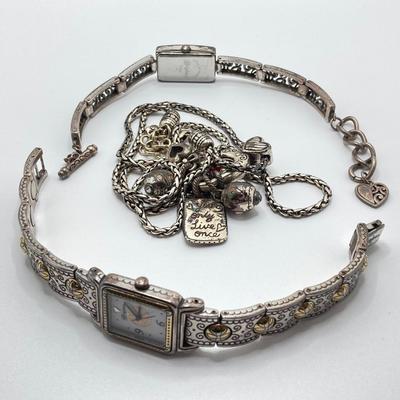 LOT 45: Brighton Jewelry Collection - Watches and Necklace