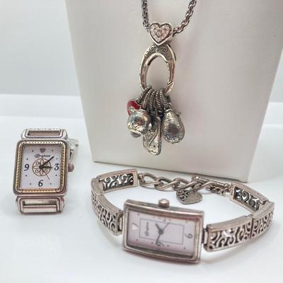 LOT 45: Brighton Jewelry Collection - Watches and Necklace