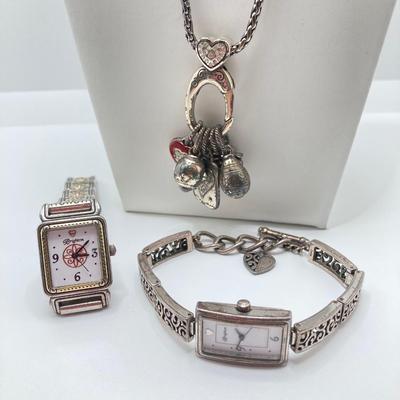LOT 45: Brighton Jewelry Collection - Watches and Necklace