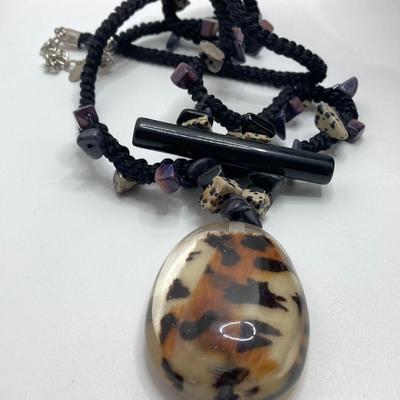 LOT 47: Black / Silver Floral Theme and More Statement Fashion Jewelry